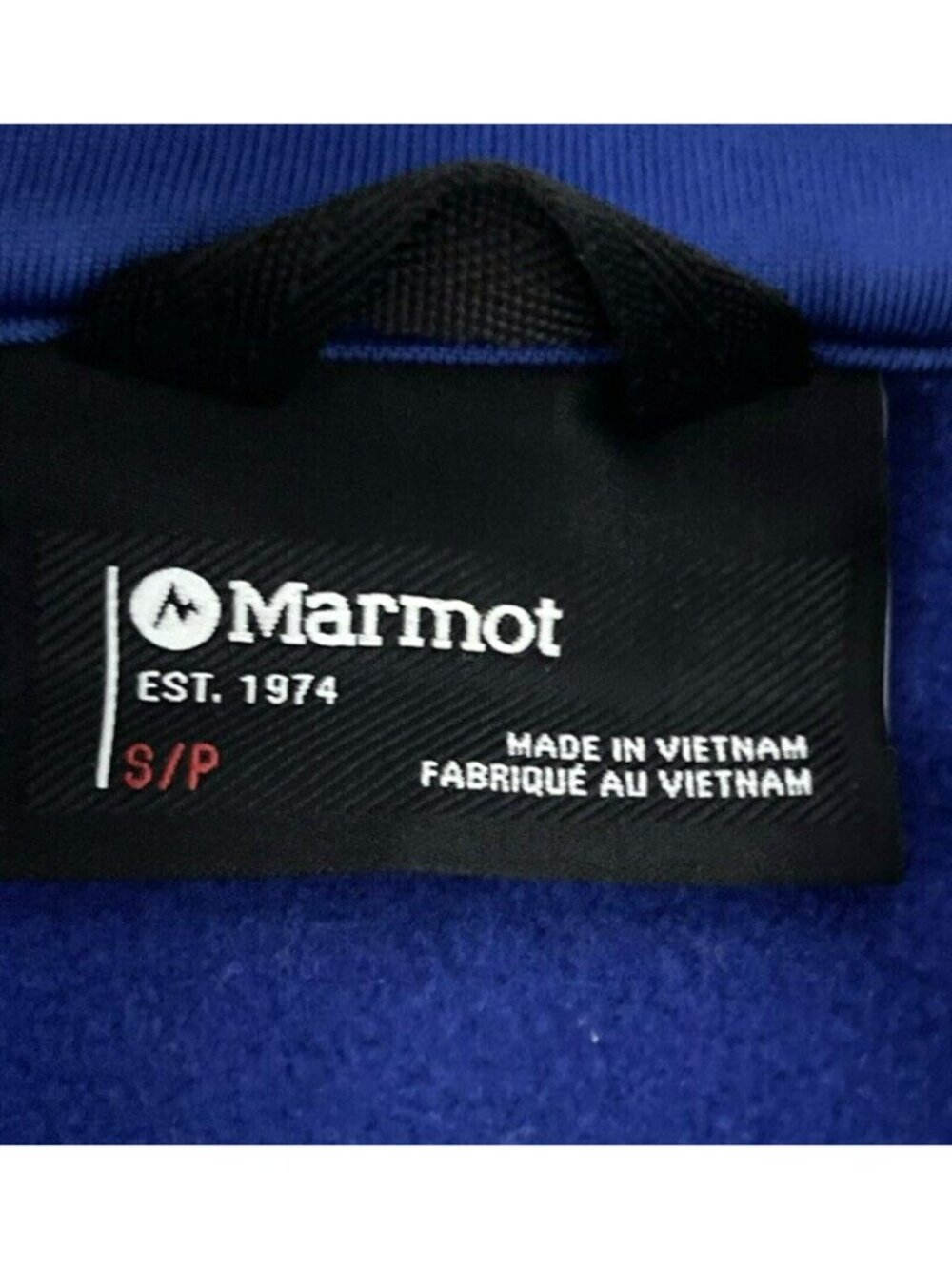 Marmont Polartec Bright Blue Half Zip Fleece High Neck Sweater Womens Size S\P - Picture 3 of 8